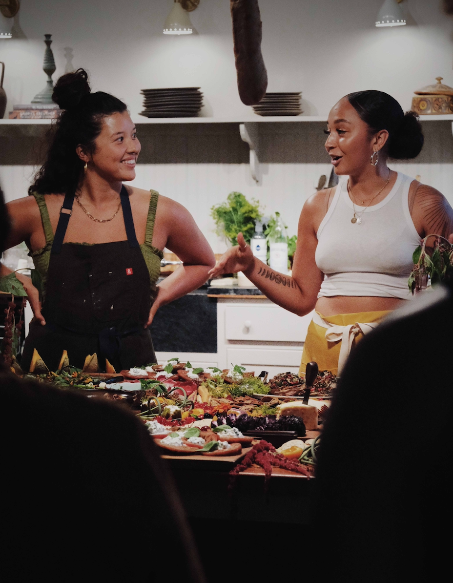 Sustain Frame Event with Iman Benet and Maya Harrison