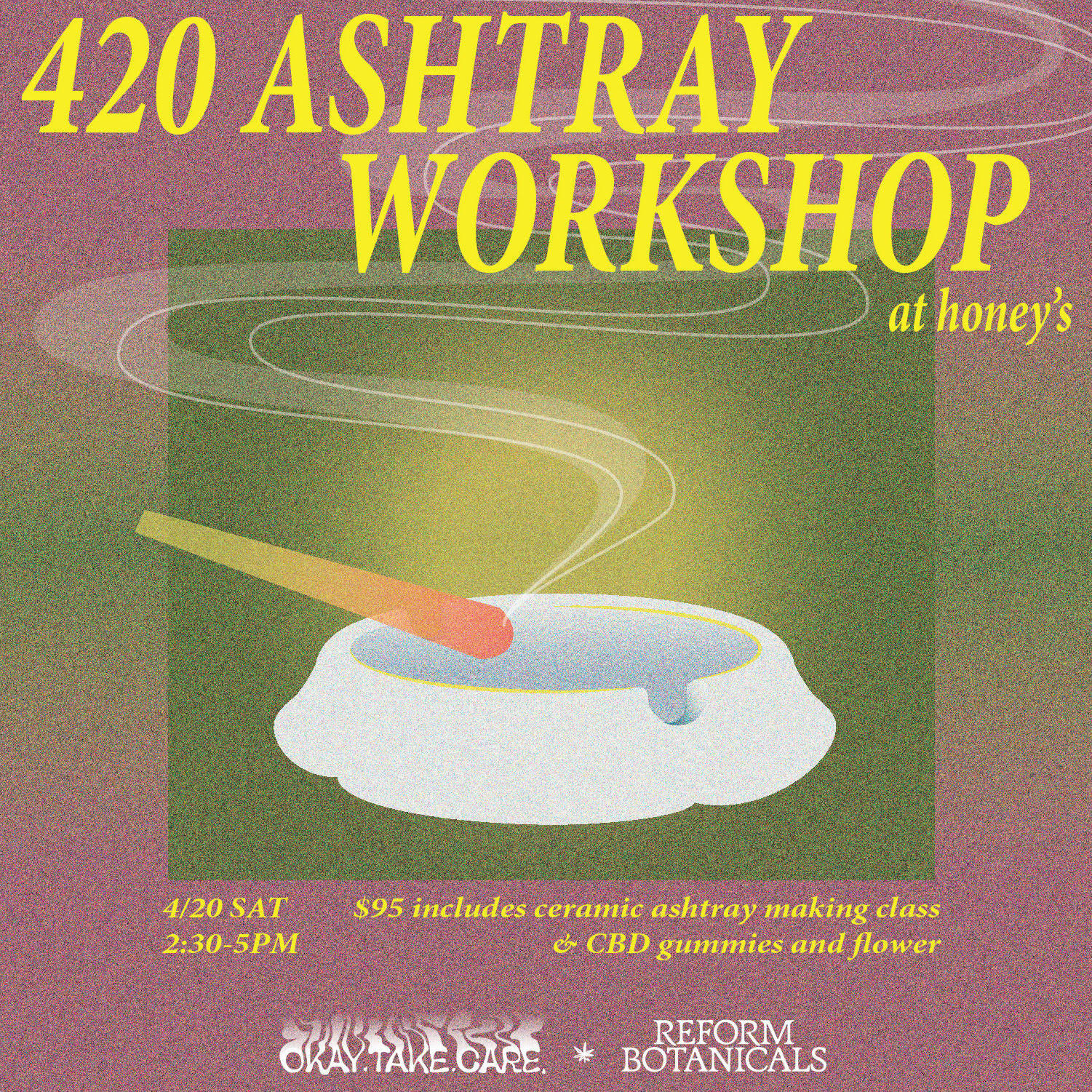 Honey's Ashtray Making Workshop