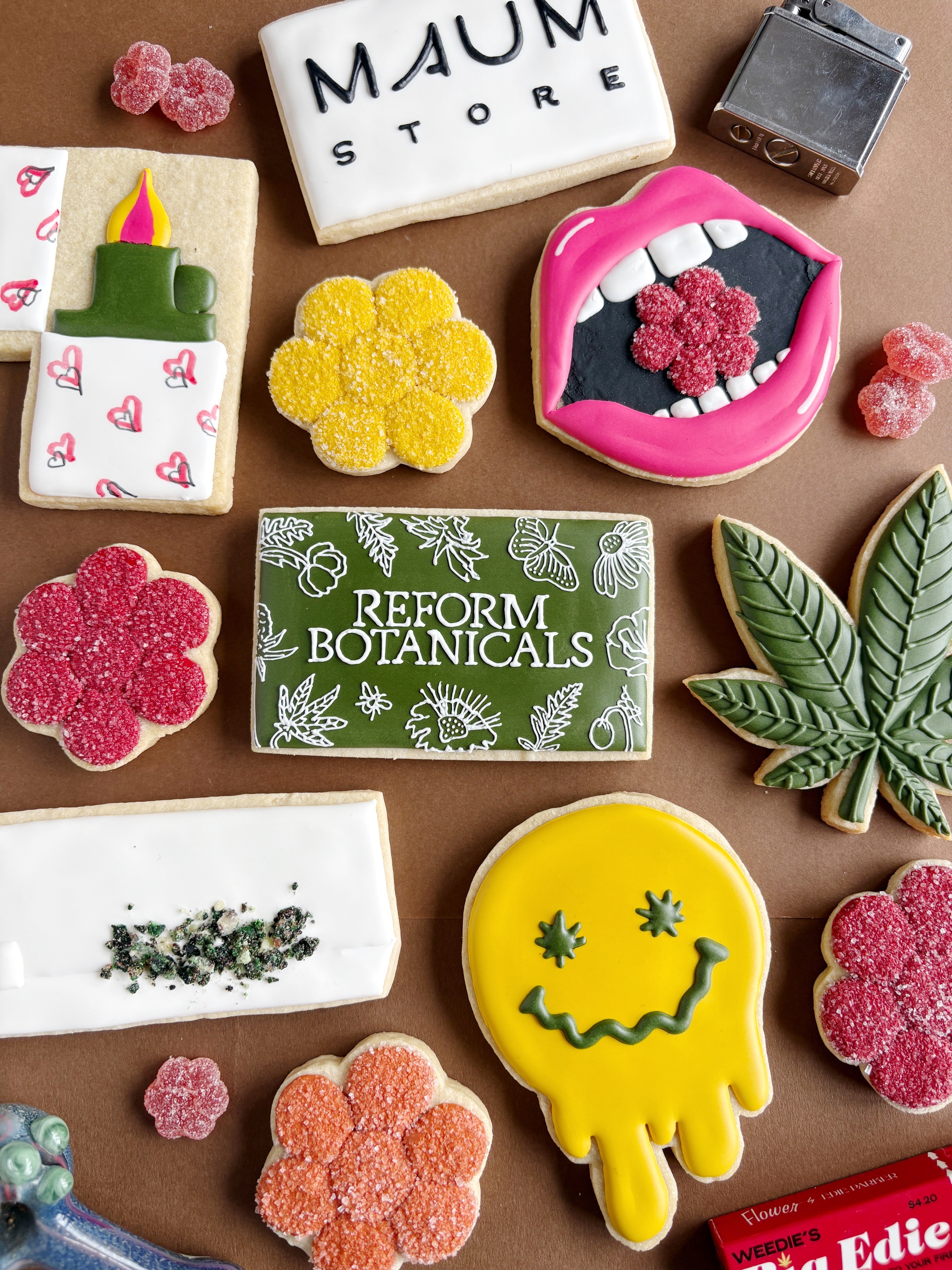 420 Cookie Decorating with Cakes By Lexi