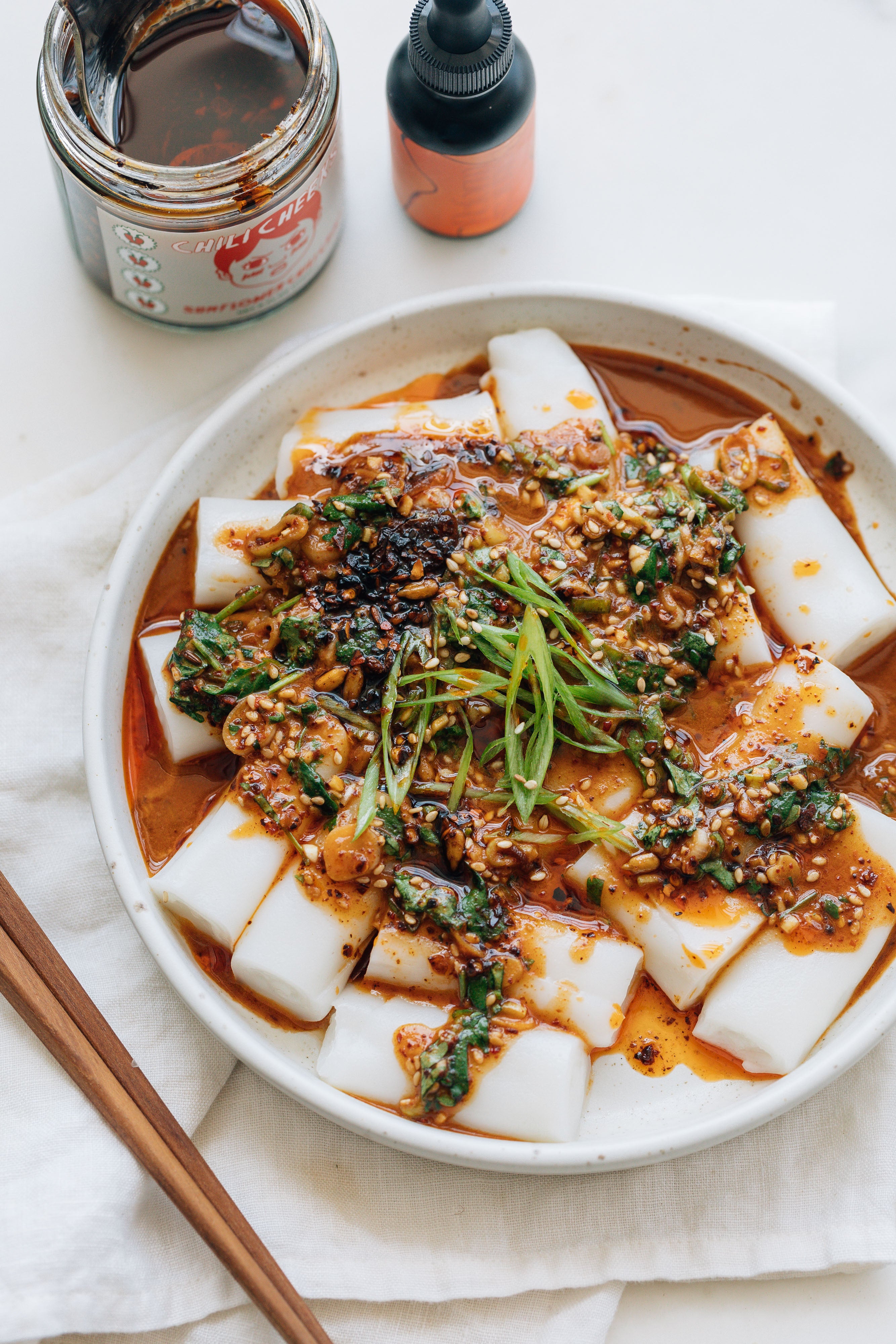 Reform Botanicals sesame rice roll noodles with CBD oil