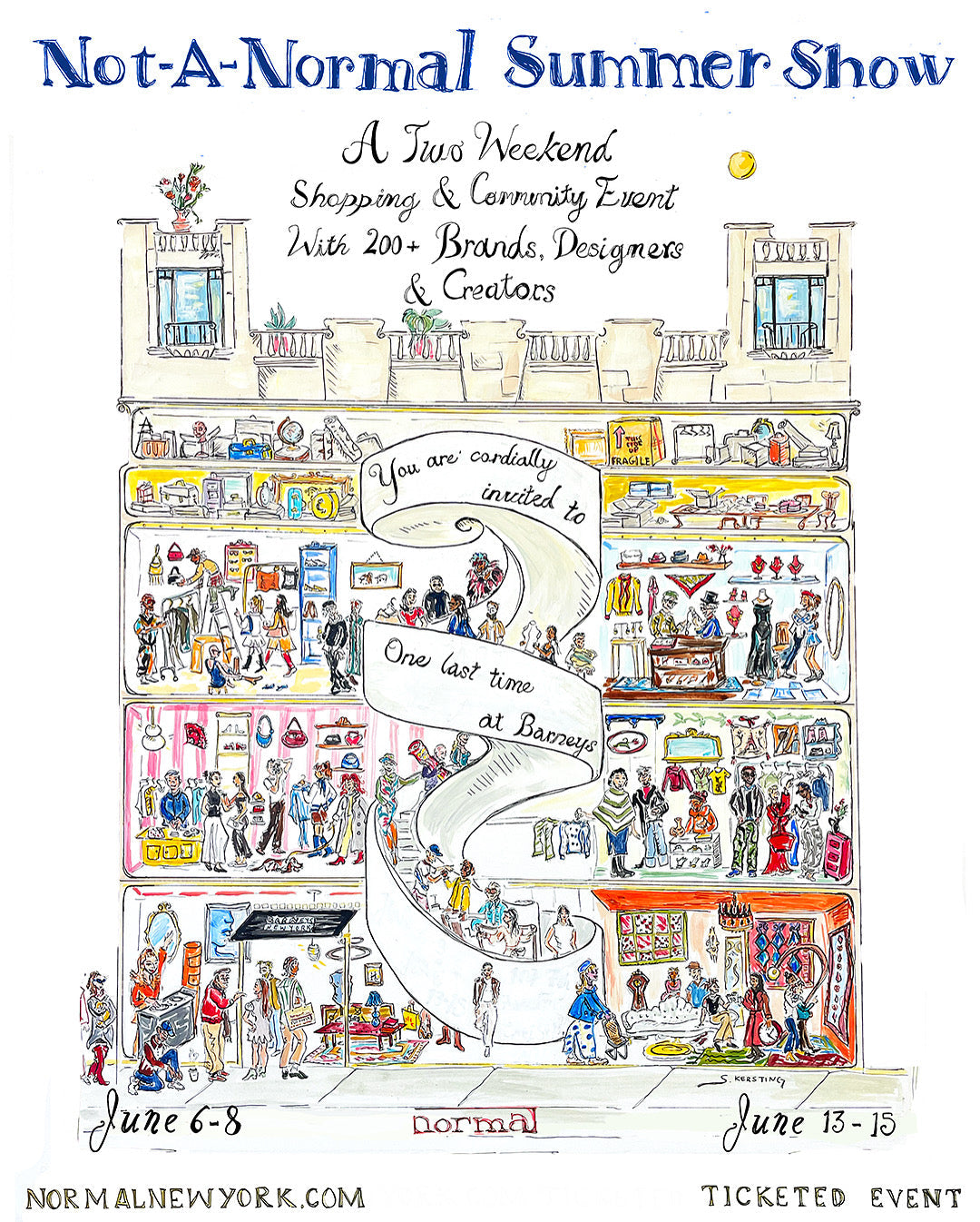 We're back at the Not-A-Normal Summer Show in June!