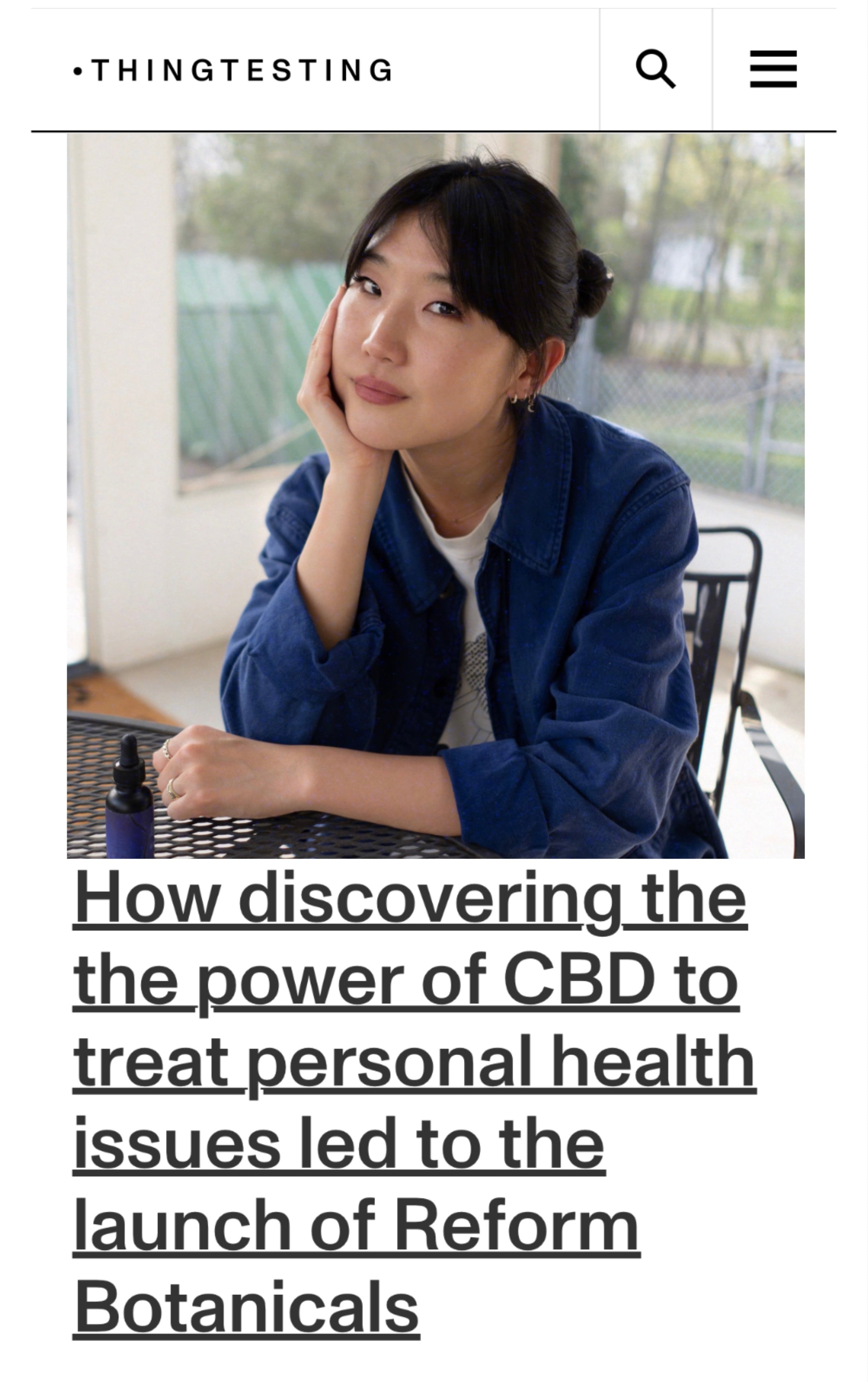 Thingtesting Founder Interview with Sarah Choh